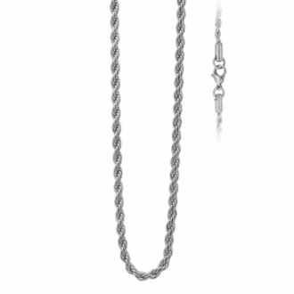 Stainless Steel Rope Chain 2mm, 26" Length