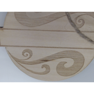 Personalized Wood Ball Ornament with Engraving Included