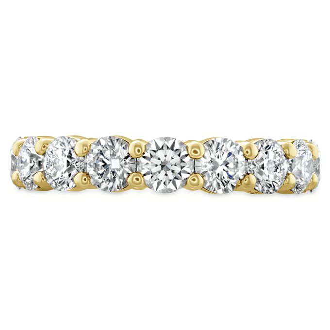 Hearts on Fire Signature 9 Stone Diamond Band in 18k Yellow Gold