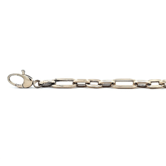 Beautiful 9" Open Link Ankle Chain in 14K Yellow Gold