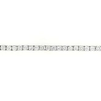 Tennis Bracelet with 3ctw Round Lab Grown Diamonds in 14k White Gold