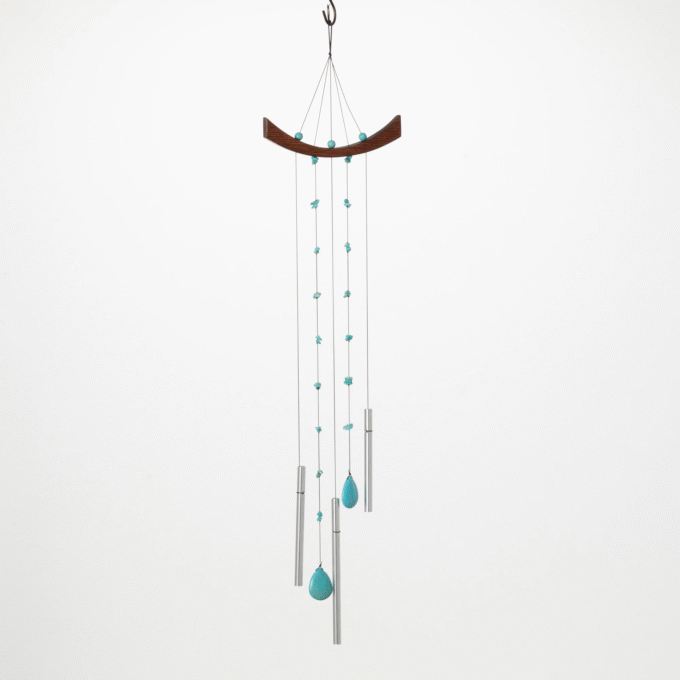 Chi Energy Small Turquoise Windchime