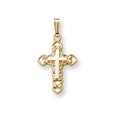 14Kgf Fancy Cross Pend W/15" Chain