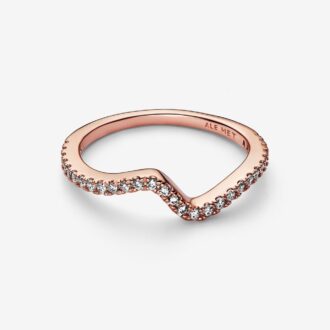 Pandora Sparkling Wave ring