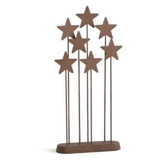 Willow Tree Metal Star Backdrop for Christmas