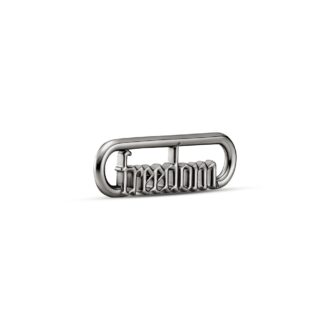 Pandora Freedom Script Ruthenium-Plated Long Link Bracelet