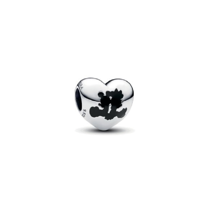 Pandora Disney Mickey & Minnie Mouse Heart Charm