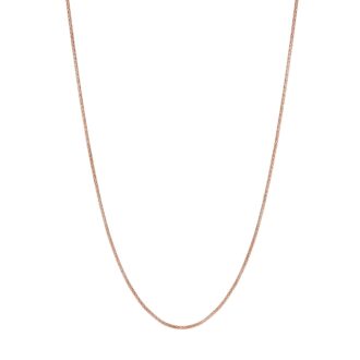 Popcorn Chain 22" Adjustable Length in 14k Yellow Gold