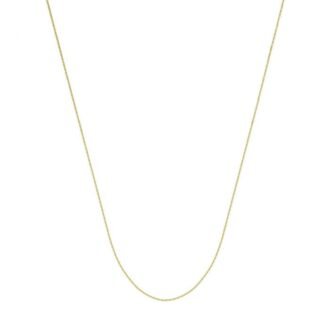Box Chain 20" in 14k Yellow Gold