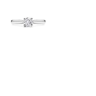 Hearts on Fire Serenity Solitaire Ring with .53ctw Round Diamond in Platinum