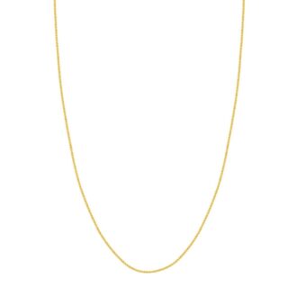 Wheat Chain 20" Length in 14k Yellow Gold