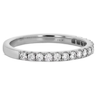 Hearts on Fire Transcend Wedding Band with .29ctw Diamonds in Platinum