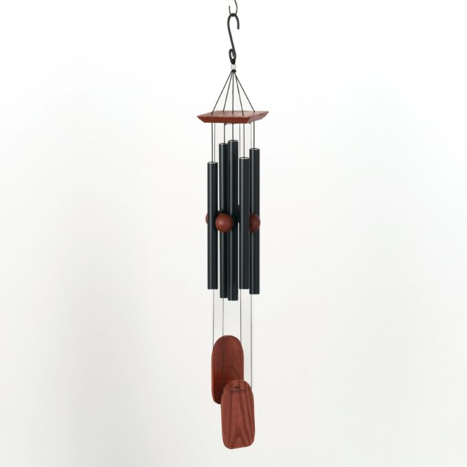 Black Aluminum/Ashwood Symphony Windchime