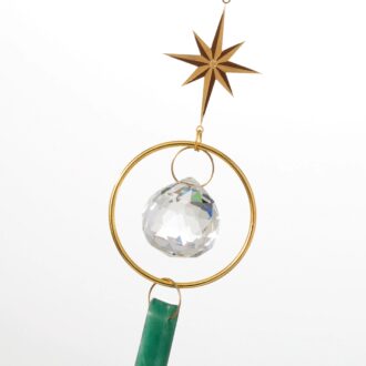Brass Star Suncatcher by Woodstock