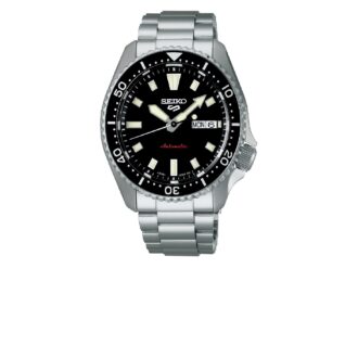 Seiko Men's 5 Sports Black Dial Watch