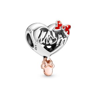 Pandora Disney Minnie Mouse Mom Heart Charm