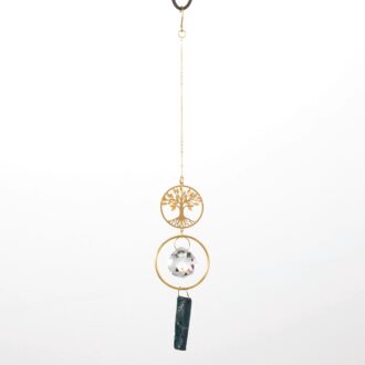 Brass Tree of Life Suncatcher