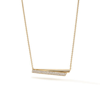 Hearts on Fire Inside/Out Diamond Flip Pendant with .35ctw in 18k Yellow Gold