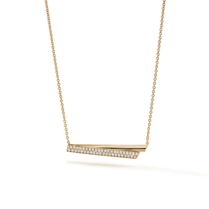 Hearts on Fire Inside/Out Diamond Flip Pendant with .35ctw in 18k Yellow Gold
