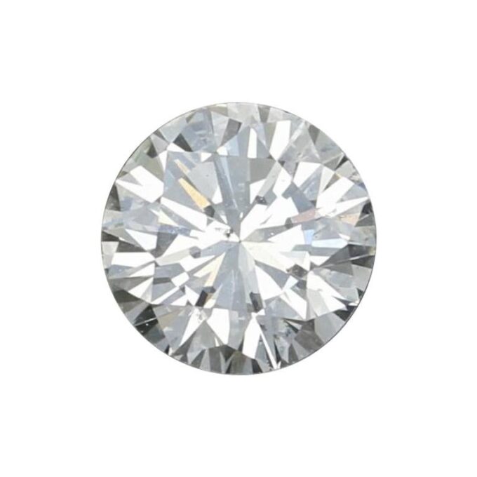 Loose Round Diamond 0.66CTW H Color and SI1 Clarity