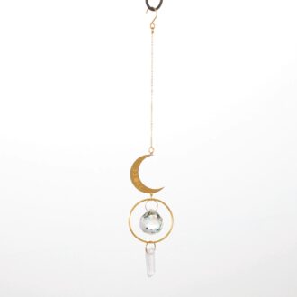 Brass Moon Suncatcher - Woodstock