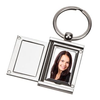 Rectangular Locket Key Chain for Personal Keepsakes