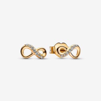 Pandora Infinity Stud Earrings
