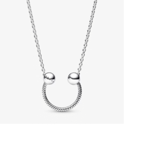 Pandora Moments U-Shape Charm Pendant Necklace