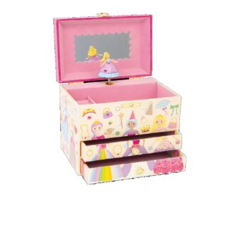 Princess 2-Drawer Musical Jewelry Box