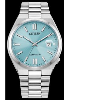 Citizen Automatic Men's Dress Watch with Light Blue Dial