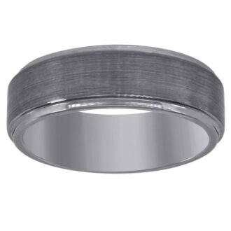 Men's Wedding Band 7mm in Tungsten Carbide