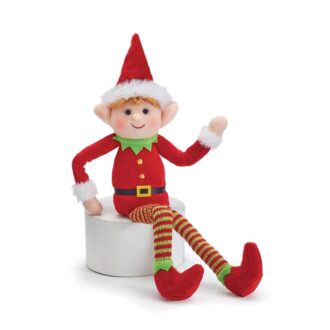 Bendable Plush Christmas Elf Boy Doll