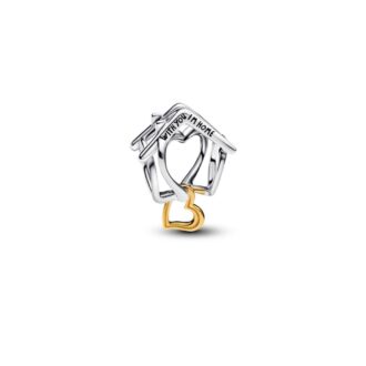 Pandora Home Charm in Sterling Silver & 14K Gold Plated