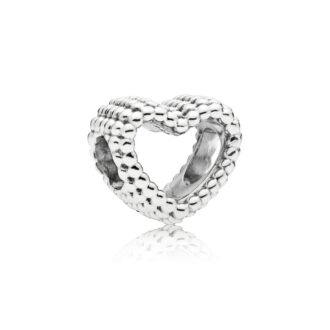 Pandora Beaded Open Heart Charm