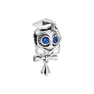 Pandora Wise Owl Graduation Charm