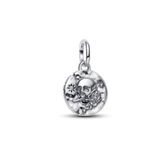 Pandora Skull Medallion Charm