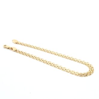 14K Yellow Gold 8-Inch Fancy Link Bracelet