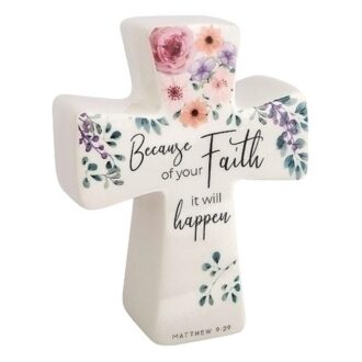 4.5" Faith Prayer Cross