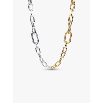 Pandora ME Two-Tone Link Chain Necklace with Openable Links