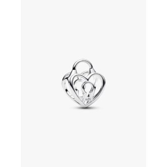 Pandora Sterling Silver Heart Padlock Charm