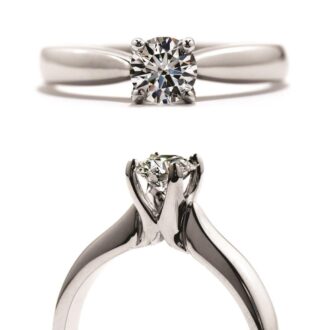 Hearts On Fire Serenity Select Platinum Engagement Ring