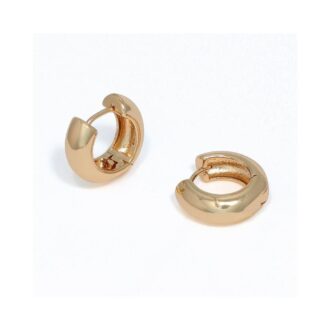 Yellow Huggie Hoop Earrings