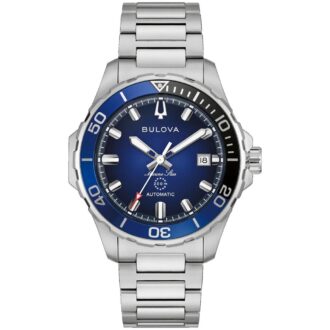 Bulova Men's Marine Star Blue Dial Sport Watch