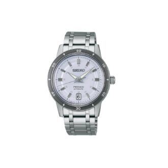 Seiko Men's Presage Silver Dial Dress Watch