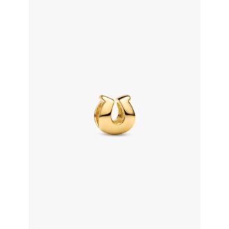 Pandora 14K Gold Plated Horseshoe Mini Charm