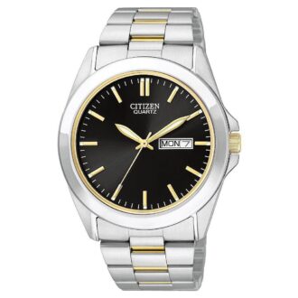 Citizen Quartz Dress Watch with Day & Date