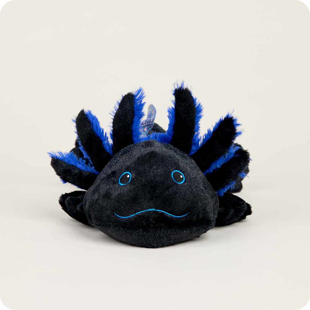 Warmies Black Axolotl Microwavable Plush