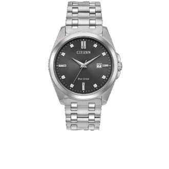 Citizen Men's Stainless Steel Gray Dial Dress Watch