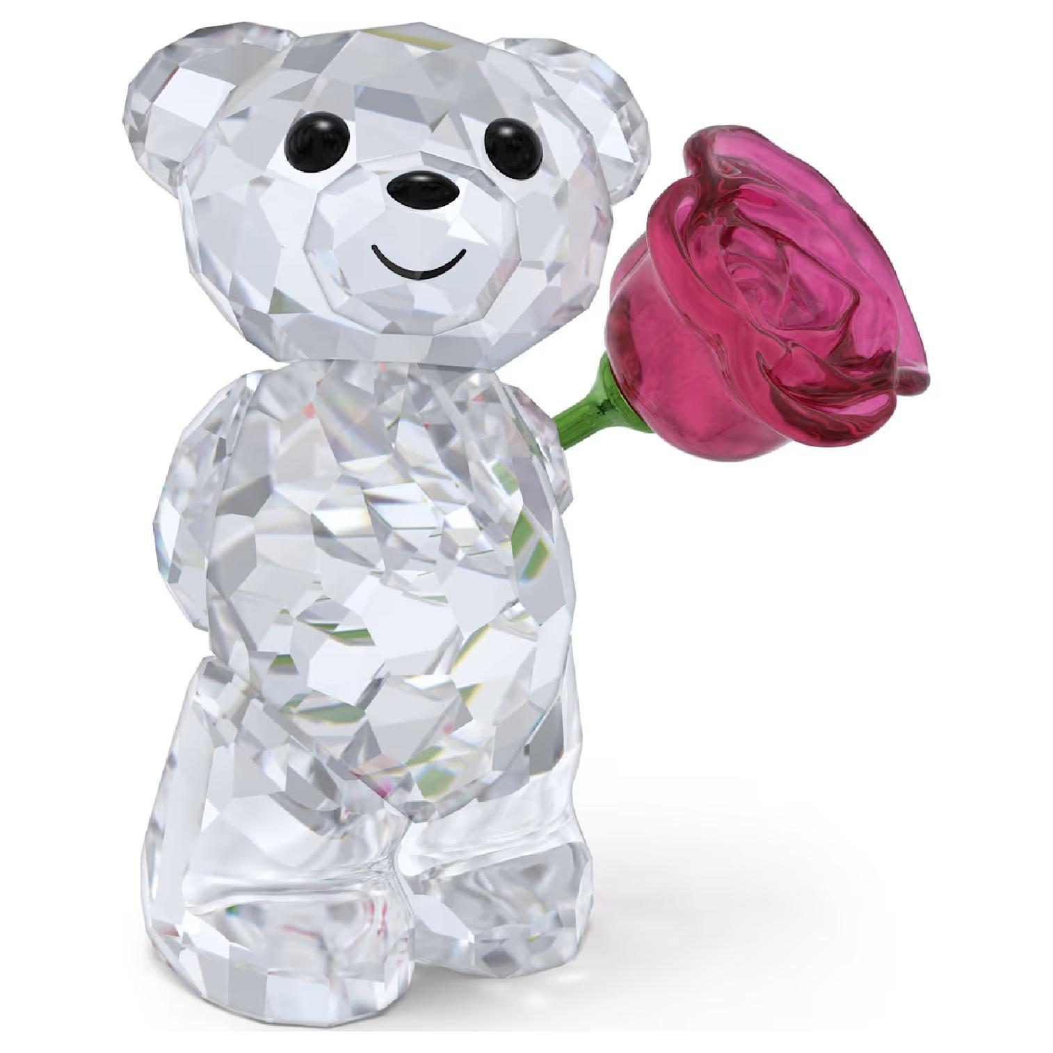 Swarovski Kris Bear: A Rose with Love