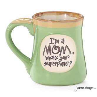 Superpower: Mom Porcelain Mug
